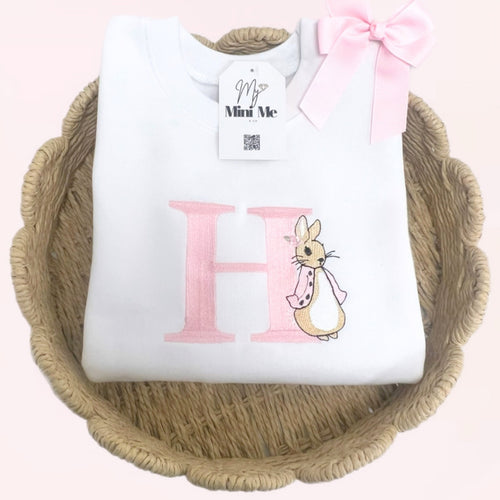 Flopsy Inspired Initial Sweatshirt