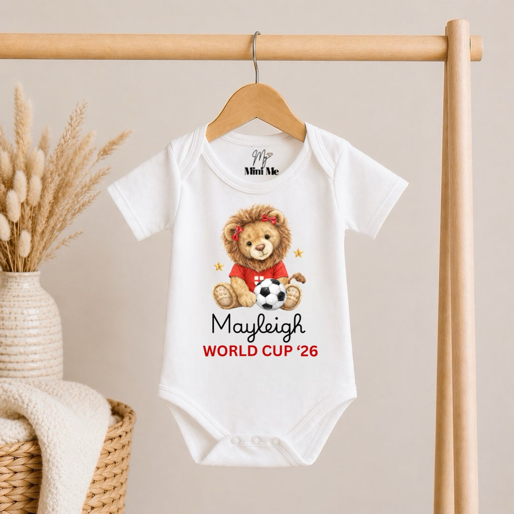World Cup Lion Bodysuit - Girls