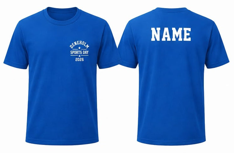 Deneholm School Sports Day T-Shirts