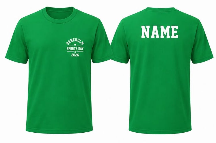 Deneholm School Sports Day T-Shirts