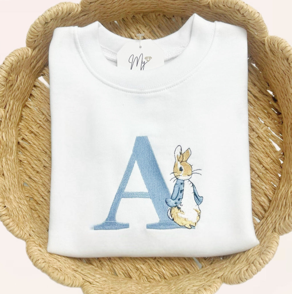 Peter Inspired Initial Sweatshirt