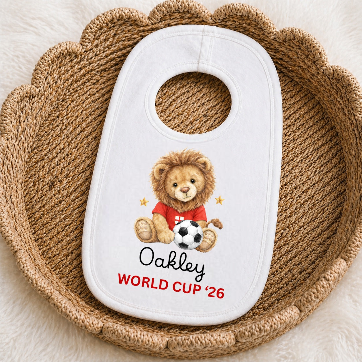 World Cup Lion Bib - Boys