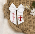 World Cup Crest Bow - White